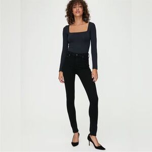 Citizens Of Humanity Black Rocket High Rise Skinny